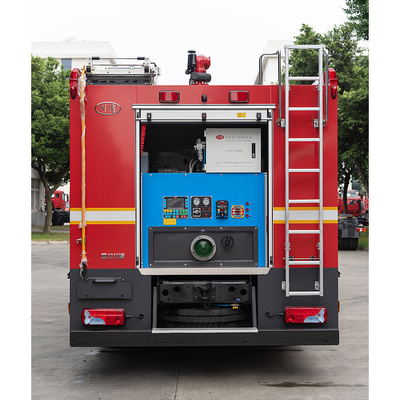 Camion dei vigili del fuoco del serbatoio di acqua dell'UOMO 6000L con la struttura saldata della lega di alluminio