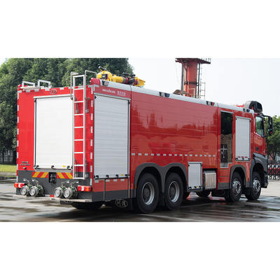Camion industriale resistente 8x4 di estinzione di incendio