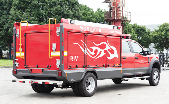 Ford 550 Veicolo di intervento rapido Riv Camion pompieri di salvataggio Specializzato Cina Manufacturer