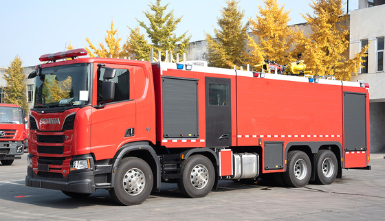 Scania 18T Camione antincendio a schiuma d'acqua Veicolo specializzato Cina Fabbrica