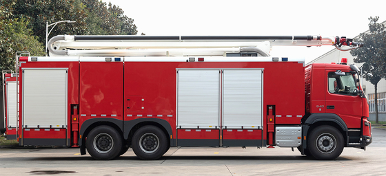 Volvo 25m Torre di acqua-spuma-polvere Camione antincendio Buona qualità