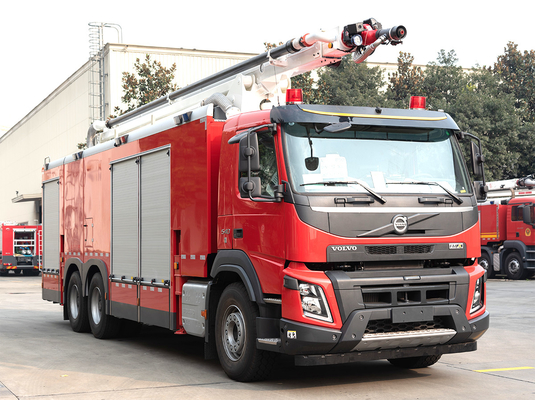 Volvo 25m Torre di acqua-spuma-polvere Camione antincendio Buona qualità