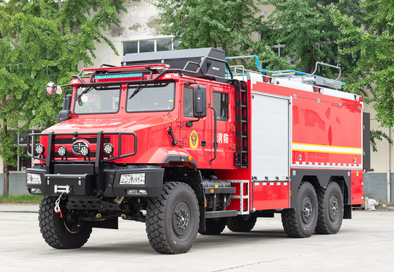 FAW Jiefang attrezzature per tutti i terreni camion antincendio veicolo specializzato fabbrica cinese