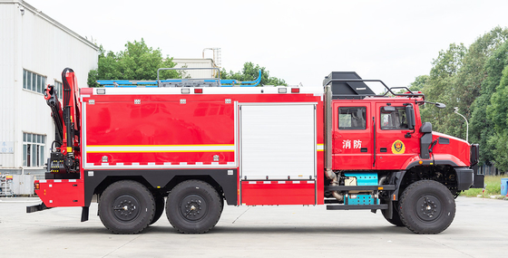 FAW Jiefang All Terrain Rescue Firefighting Truck Veicolo specializzato Cina Fabbrica