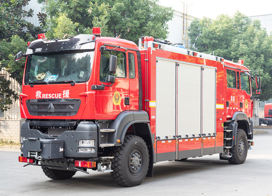 Sinotruk HOWO Double Head Rescue Firefighting Truck Veicolo specializzato Cina Fabbrica