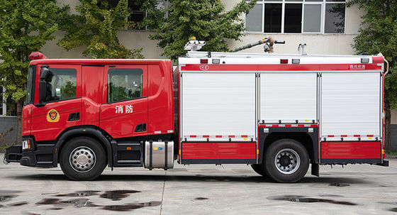 SCANIA 4T Water Tank Fire Fighting Truck Good Price Specialized Vehicle Cina Factory