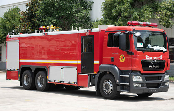 Industria pesante Veicolo antincendio Prezzo Camionetto antincendio di salvataggio con telaio MAN Cina Fabbrica