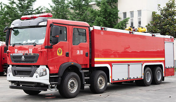 Sinotruk HOWO 21T Serbatoio di schiuma d'acqua Camionetto antincendio Buon prezzo Cina Produttore
