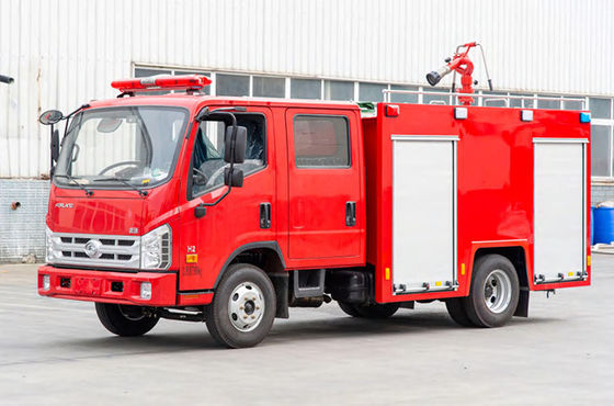 Camion di estinzione di incendio dell'autopompa di Foton piccolo con la doppia cabina di fila
