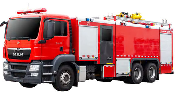 Camion dei vigili del fuoco resistente dell'UOMO della Germania con acqua 12000L ed il carro armato della schiuma