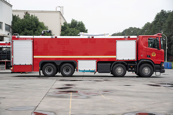 25 tonnellate di camion dei vigili del fuoco resistente di SCANIA con la pompa idraulica 10000L/min.