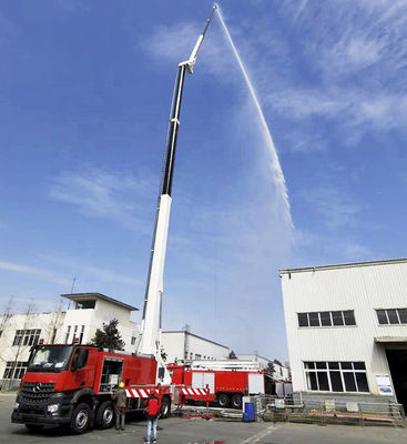 Camion dei vigili del fuoco della torre di acqua di Mercedes Benz 60m con acqua 8000L &amp; schiuma