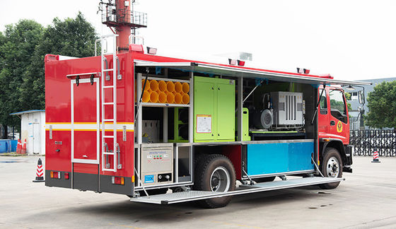ISUZU Air Supply Special Vehicle con la cabina ed il generatore di Doube