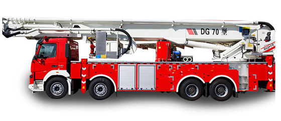Camion aereo di estinzione di incendio della piattaforma di Volvo 70m