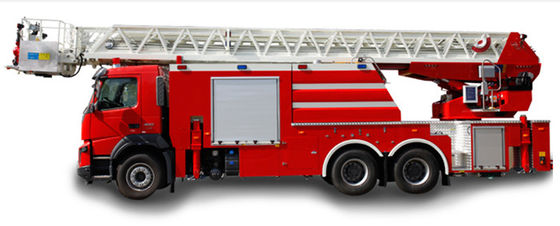 Camion di estinzione di incendio della scala aerea di salvataggio di Volvo 42m con il serbatoio di acqua