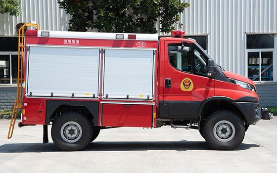 autopompa antincendio QUOTIDIANA di salvataggio di 4x4 IVECO con il sistema antincendio dei CAM