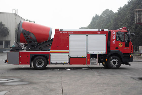 Camion speciale di estinzione di incendio dello scarico del fumo di SAIC-IVECO HONGYAN con il serbatoio di acqua 2T